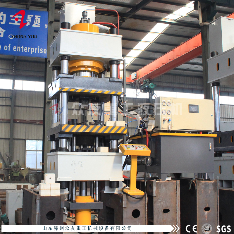 315噸四柱油壓機(jī)管道如何進(jìn)行酸洗除銹？