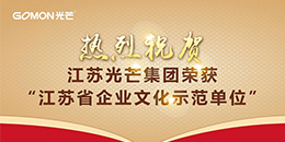 41年專注執(zhí)著  鑄就光芒“江蘇省企業(yè)文化示范單位”